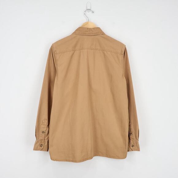 Old Navy Women's Loose Oversized Fit Button Down Shirt Classic Khaki Size Small - Picture 6 of 8